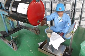 小分け充填作業