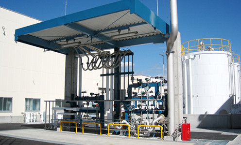 ローリー充填所