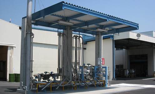 ローリー充填所