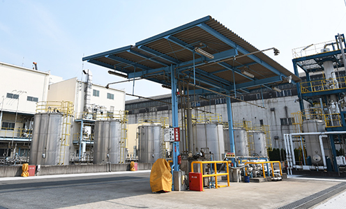 ローリー充填所